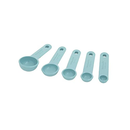 KitchenAid Measuring Spoons, Set Of 5, Aqua Sky (Pack of 12) - size: Set Of 5 (Pack of 12)
