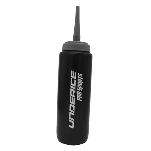 Colaxi Sports Squeeze Water Bottle Portable Large Capacity Long Nozzle Drinking Bottle for Boxing Workout Soccer Outdoor Activities, Black
