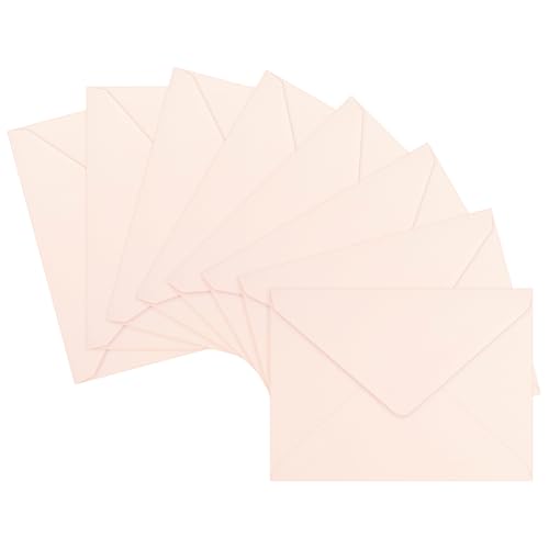 50 Pack 5x7 Blush Pink Envelopes for Invitations, A7 Self Seal - color: Blush Pink, size: 5.24x7.24inches(50 Pack)