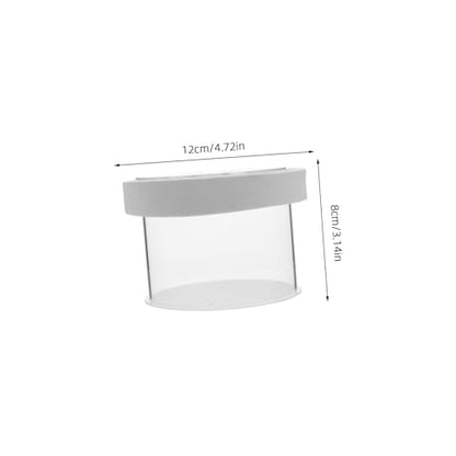 Kisangel Fish Box Floating Aquarium Breeding Box Acrylic Fish Separator for Easy Observation Durable Floating Design Hatchery - color: White