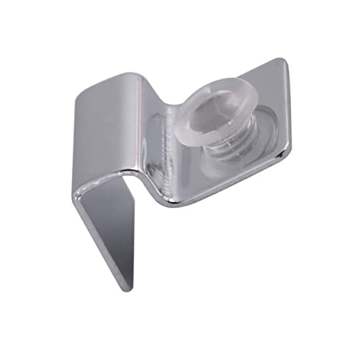 balacoo 2sets Stainless Steel Aquarium Tank Lid Support Clip for Glass Covers Easy Installation Fish Tank Lid Holder Aquarium Accessory 6mm 4pcs*2