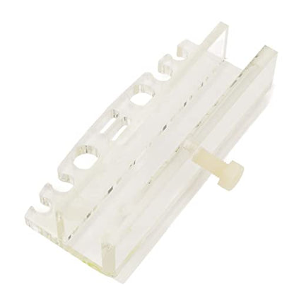 Aquarium Tool Holder Wall Mounted | Acrylic Fish Tank Organizer for Water Plant Tweezers/Scissors | Space - Saving Storage Rack with 20mm Thickness Compatibility