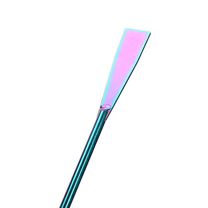 Alomejor Aquarium Stainless Steel Sand Spatula for Smoothing Substrate, 32cm Long Fish Tank Tool for Expert Aquascapers