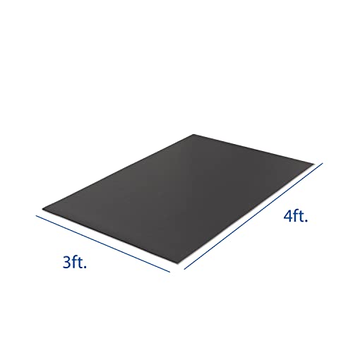 Xterra Floor Mat — Heavy Duty, Thick 6mm PVC, Nonslip, Textured Fitness Equipment Floor Protector for Treadmill or Bike