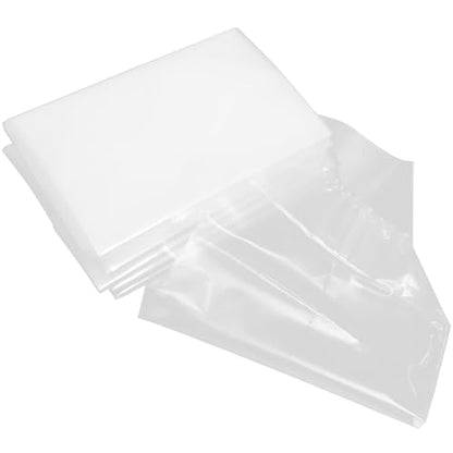 SEWACC 50pcs Small Live Fish Transport Bags with Gusseted Bottom, Leak-proof Aquarium Shipping Pouches with Carry Handle for Aquatic Animal Packaging and Shrimp Transport