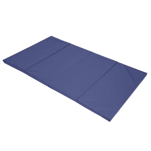 Z Athletic Folding Mat for Gymnastics, Tumbling, Cheerleading, and More, 4 Ft x 8 Ft x 2 In
