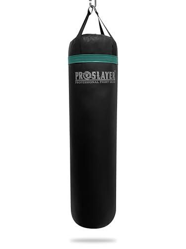 100lb Boxing MMA Heavy Punching Bag UNFILLED - Made in USA - color: Black/Dark Green