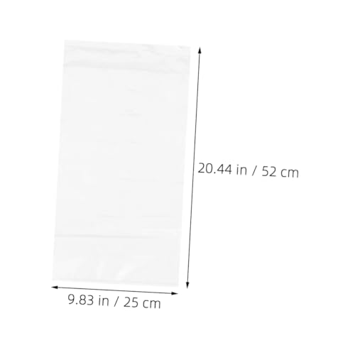 CHILDWEET 20pcs Plastic Leak Bags for Transporting Live Fish and Shrimp Shipping Pouches for Safe Storing and Easy Monitoring Aquariums