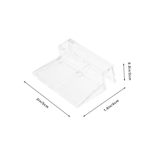 GALPADA 16pcs Aquarium Lid Support Clips Fish Tank Cover Holders for Sturdy Acrylic Brackets to Prevent Fish from Jumping for Open Aquariums and Tanks