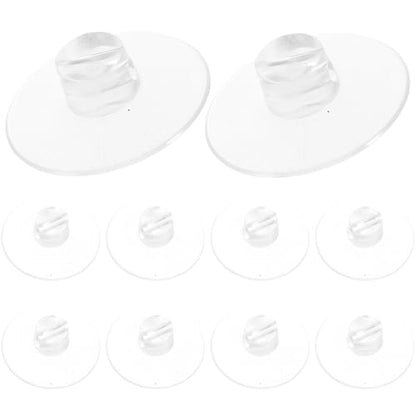 DECHOUS 12Pcs Cable Suction Cups, Silicone Open Clamp Suction Cup Cable Holder 1.7 Inch Suction Cup String Light Cable Management for Home Kitchen Organization