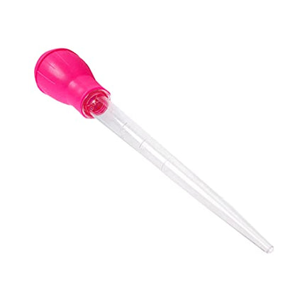 BESPORTBLE Fish Tank Suction Device 2pcs 30ml Manual Clean Pipette Aquarium Cleaning Tool Gravel Aquarium Water Clarifier - color: Pink