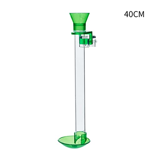 Shrimp Feeding Tube and Feeding Dish Deep Bowl Fit for Shrimp Fish 6 Size High Transparent Acylic Tube with Clip Acrylic Shrimp Feeder Feeding Tube and Dish Tray Bowl Set - size: 15CM