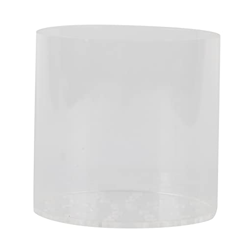 Acrylic Transparent Feeder Cover, Anti Feeding Shrimp Aquarium Accessory, Feeding with Feeding Tube for Fish Tank, Safe Reproduction Cover for Marine Life (100mm) - style: 100mm