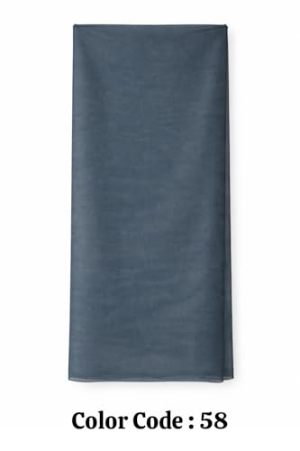 Turban For Men (156 Inches) Long Cloth – Muslim, Sikh, Punjabi Headwrap | For Prayer, Festivals & Special Occasions - color: Dark Grey