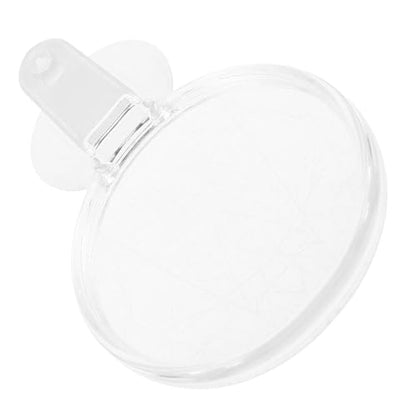 HANABASS Acrylic Aquarium Magnifying Glass with Strong Suction Cup for Fish Tank Viewing Small Animal and Plant Magnifier for Detailed Observation in Betta Fish Tanks and Aquariums