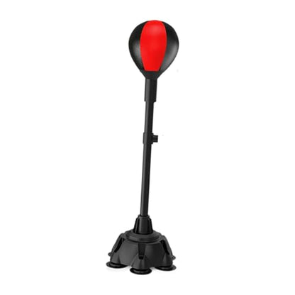 High-Speed Boxing Ball Set for Home Gym Training - color: Red Black