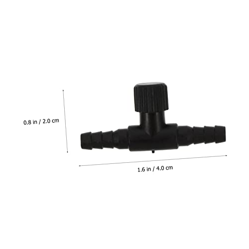 ABOOFAN 30pcs Shape Connector Adapter for Oxygen Tubing Easy Installation for Fish Tanks and Aquariums Airflow for Air Pumps and Stones