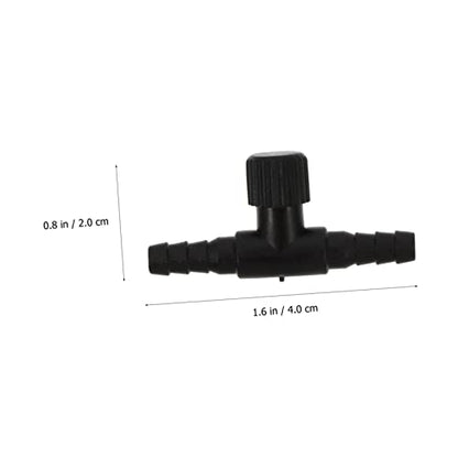 ABOOFAN 30pcs Shape Connector Adapter for Oxygen Tubing Easy Installation for Fish Tanks and Aquariums Airflow for Air Pumps and Stones
