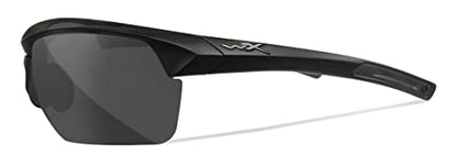 Wiley X Guard Advanced Sunglasses Ballistic Rated ANSI Z87 Safety Glasses Men Women UV Eye Protection Shooting Fishing Biking Sports Matte Black Frames Changeable Smoke Grey Tinted and Clear Lenses