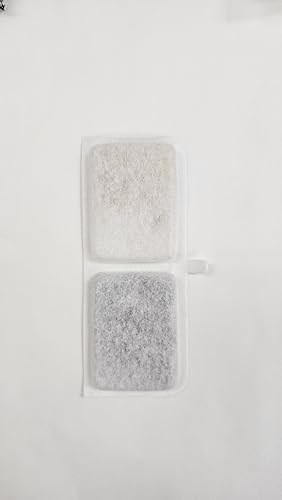 Level One Pets Duo 2 in 1 Submersible Aquarium Filter - Replacement 6 Pack Carbon and Resin Filter - size: Replacement 6 Pack Carbon and Resin Filter