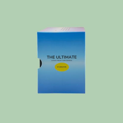 The Ultimate 4 Pack Trivia Card Bundle | Islamic Trivia Card Games | Premium Quality | Magnetic Box | Islamic Trivia Gifts for Muslims - style: All Islamic cards