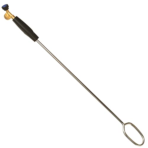Flame King Propane Fire Starter Torch works with 1lb Propane Tanks for Firepits, Charcoal Grills, Wood Oven