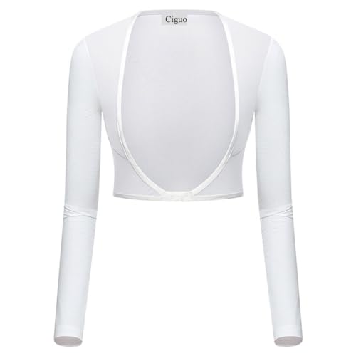 Women's Golf Cooling Shawl Outdoor Sun Protection Arm Sleeves - color: White, size: Small-Medium