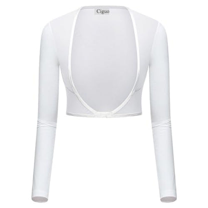 Women's Golf Cooling Shawl Outdoor Sun Protection Arm Sleeves - color: White, size: X-Large