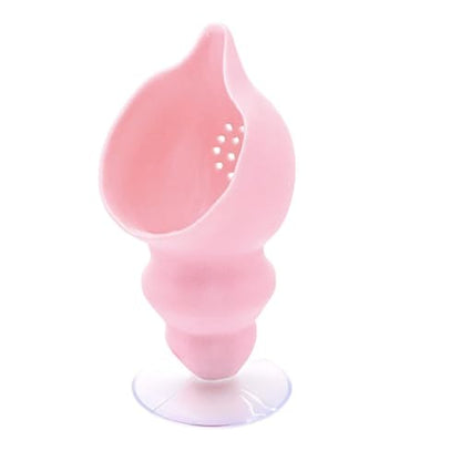 Betta Fish Hammock | Betta Fish Shell Bed, Floating Shell Shaped Suction Cup Pad, for Shrimp Snails Frogs Goldfishes Guppy Koi Reptile Pet Tank Aquariums Area Home - color: Light Pink