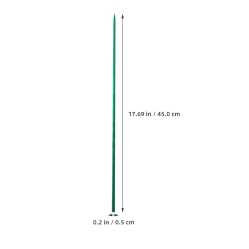 INOOMP 40pcs Plant Support Stakes 45cm Gardening Sticks for Plants Floral Stem Support Poles Sturdy Indoor and Outdoor