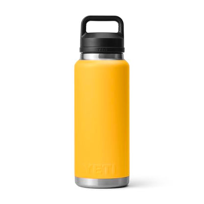 YETI Rambler 36 oz Bottle, Vacuum Insulated, Leakproof, Stainless Steel with Chug Cap - color: Alpine Yellow