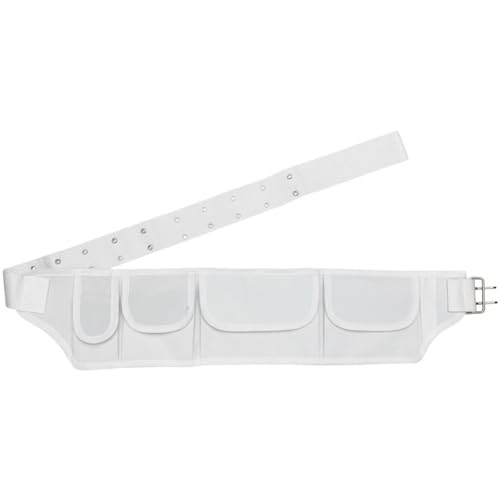 Hajj Umrah Waist Belt Ihram Pilgrimage Bag with Zip Pockets for Passport Money Travel Organizer - color: Four-pocket Style