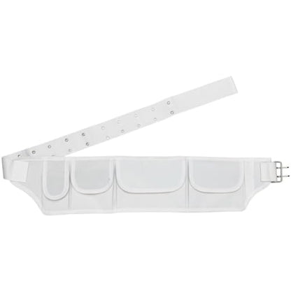 Hajj Umrah Waist Belt Ihram Pilgrimage Bag with Zip Pockets for Passport Money Travel Organizer - color: Four-pocket Style