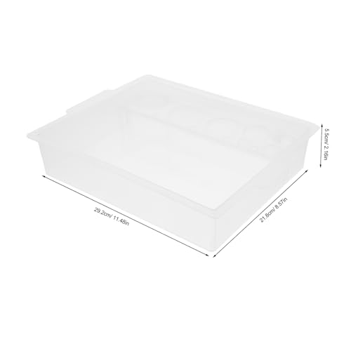 Veemoon Square Aquarium Test Tube Stand Holder Rack Plastic Tube Holder Lab Accessory Easy Cleaning