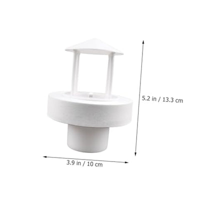 TOYANDONA Portable Rockery Splash Guard for Humidifier Easy to Install Plastic Mist Cover for Fish Tanks and Ponds and Functional Floating Humidifier Shield Box