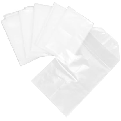 Beaupretty 50pcs Ornamental Fish Packing Bags with Reinforced Square Bottom, Live Fish Transport Bags for Aquarium Shipping, 20x35x12cm with Elastic Bands for Safe Aquatic Shipping