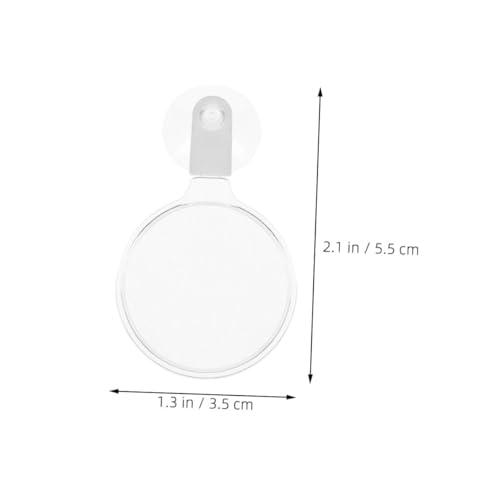 GANAZONO Acrylic Fish Tank Magnifier with Cup Clear Observation Tool for Small Animals Plants and Landscapes and Lightweight Glass for Aquariums