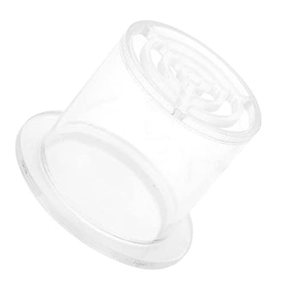 Acrylic Transparent Feeder Cover, Feeding Breeding Protection Cover for Aquarium, Fish Tank Drain Pipe Guard with Ring Base to Block Fish and Sand Ingestion