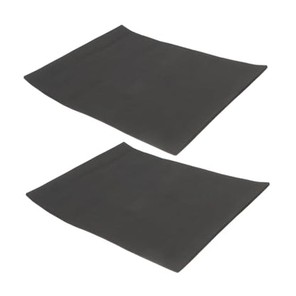 Mikikit 2pcs Thickened Aquarium Mat Nonslip Cushioning Pad for Fish Tank Bottom for Reptiles and Aquatic Pets Cut for