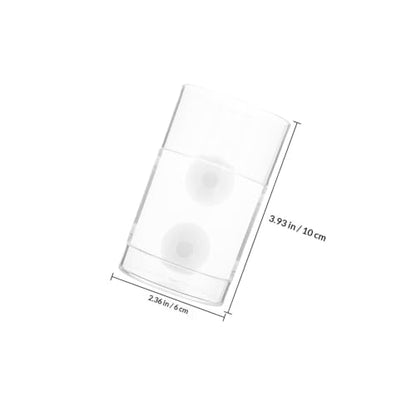 HEMOTON Fish Feeding Cup with Suction Cups Aquarium Feeding Ring Fish Food Holder Tube Round Sinking Feeder Tool Suitable for Aquarium Supplies