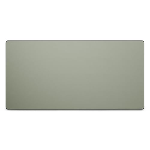 Jotsome Leather Desk Pad Mat, 34" x 17", Sage | Non-Slip Desk Blotter Pad - Desk Protector for Office, Home, Laptop and Desktop - color: Sage, size: 34" x 17"