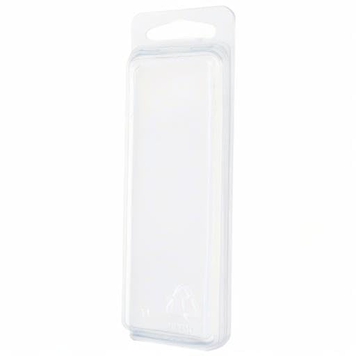Clear Plastic Clamshell Package/Storage Container, 4.19" H x 1.5" W x 1.25" D, Pack of 50