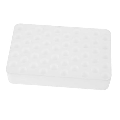 50holes Test Tube Rack Holder for Tubes Sturdy Laboratory Organizer for Research and Educational Use Compact Design for Easy Storage and Handling