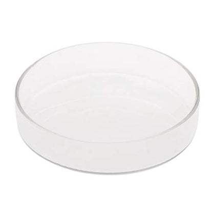 Aquarium Shrimp Feeding Dish High Clear Glass Bottom Feeders Food Bowl 3.9 3.5 3.2 2.4 Inches Round Tray - size: X-Large