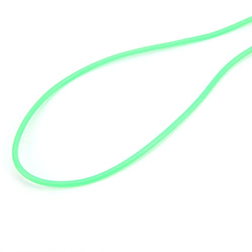 Aquarium Tubing, Silicone Pipes Peristaltic Pump Tube External Silicone Extension Hose Pipe Hydraulic Equipment Green (1mm*3mm) - size: 1mm*3mm