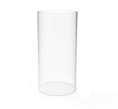 FixtureDisplays® Clear Acrylic Tube 3" (Nominal) Diameter (2.953" Exact Outside dim) x 6" Long, 5/64" (2mm) Wall Open Ended 15140-6"-1PK-NPF - size: 3" Dia X 6" 1PK