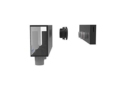 Low Profile External Overflow Box (2400 GPH) - size: 2400 GPH