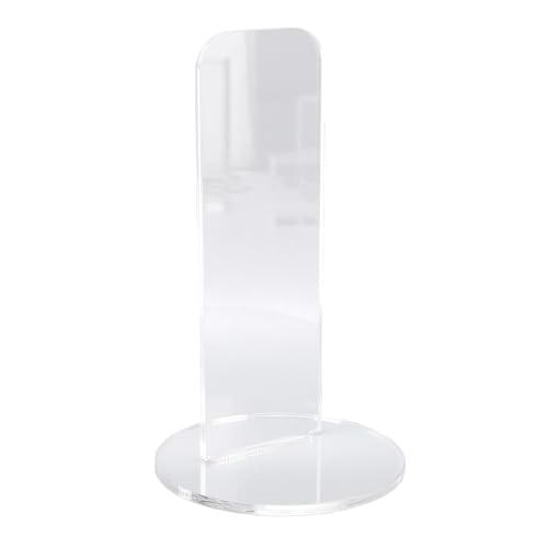 Yctze Vertical Boxing Glove Stand, Acrylic Glove Holder, Non Slip Base Boxing Gear Stand with Transparent Rack, Ideal for Organizing MMA, Muay Thai & Training Equipment, 10.5x10.5x18.5cm