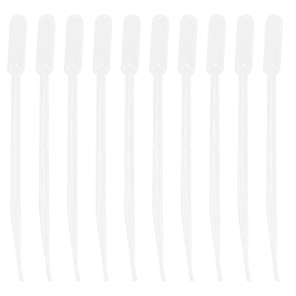 10pcs 5ml Brine Shrimp Feeders Long Plastic Tubes Coral Fish Feeding Tools Manual Suction Pipettes for Marine Aquarium Pet Supplies