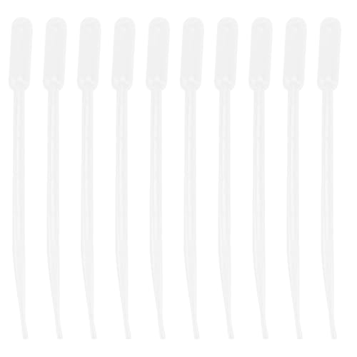 10pcs 5ml Brine Shrimp Feeders Long Plastic Tubes Coral Fish Feeding Tools Manual Suction Pipettes for Marine Aquarium Pet Supplies